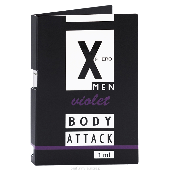 BODY ATTACK Violet for men 1ml